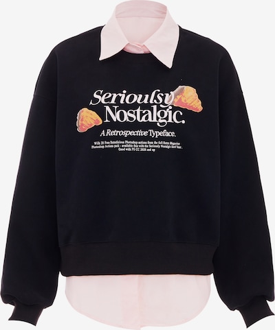 HOMEBASE Sweater majica u narančasta / roza / crna, Pregled proizvoda