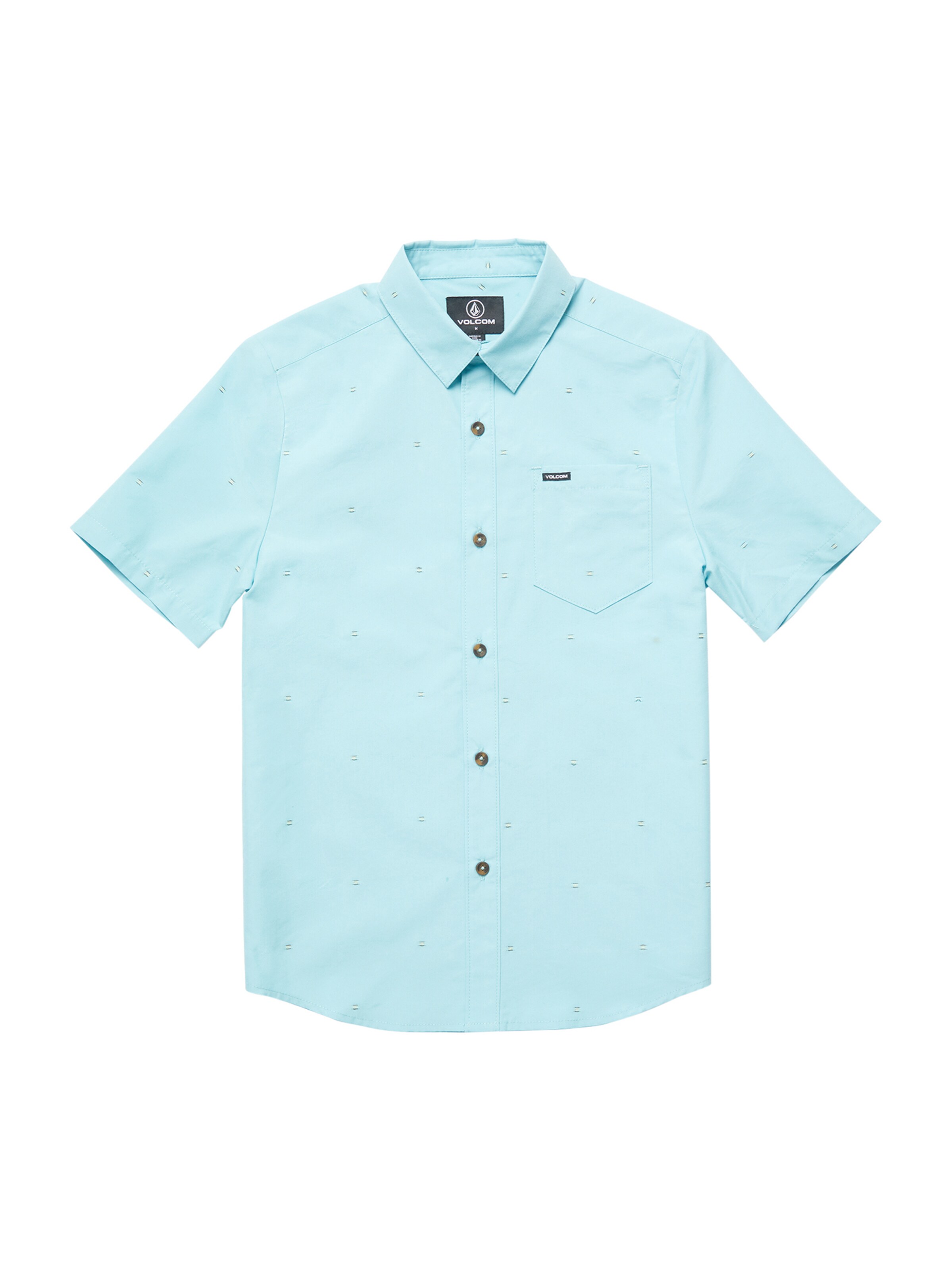 Coupe regular Chemise 'Bankstone' Volcom en bleu : devant