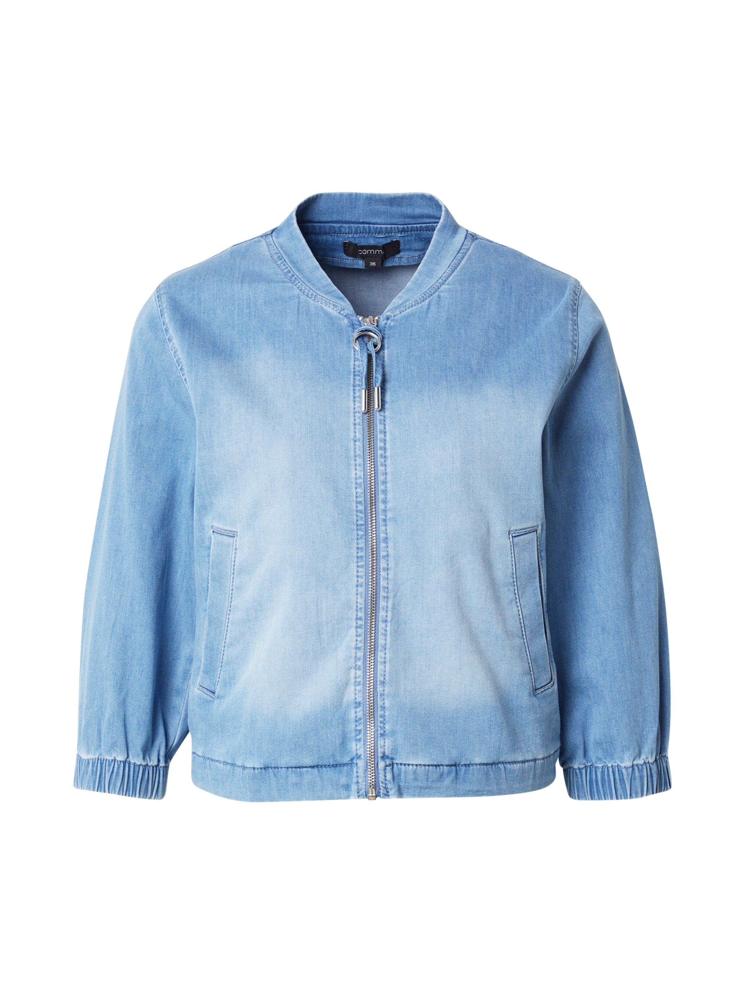 Veste mi-saison COMMA en bleu : devant