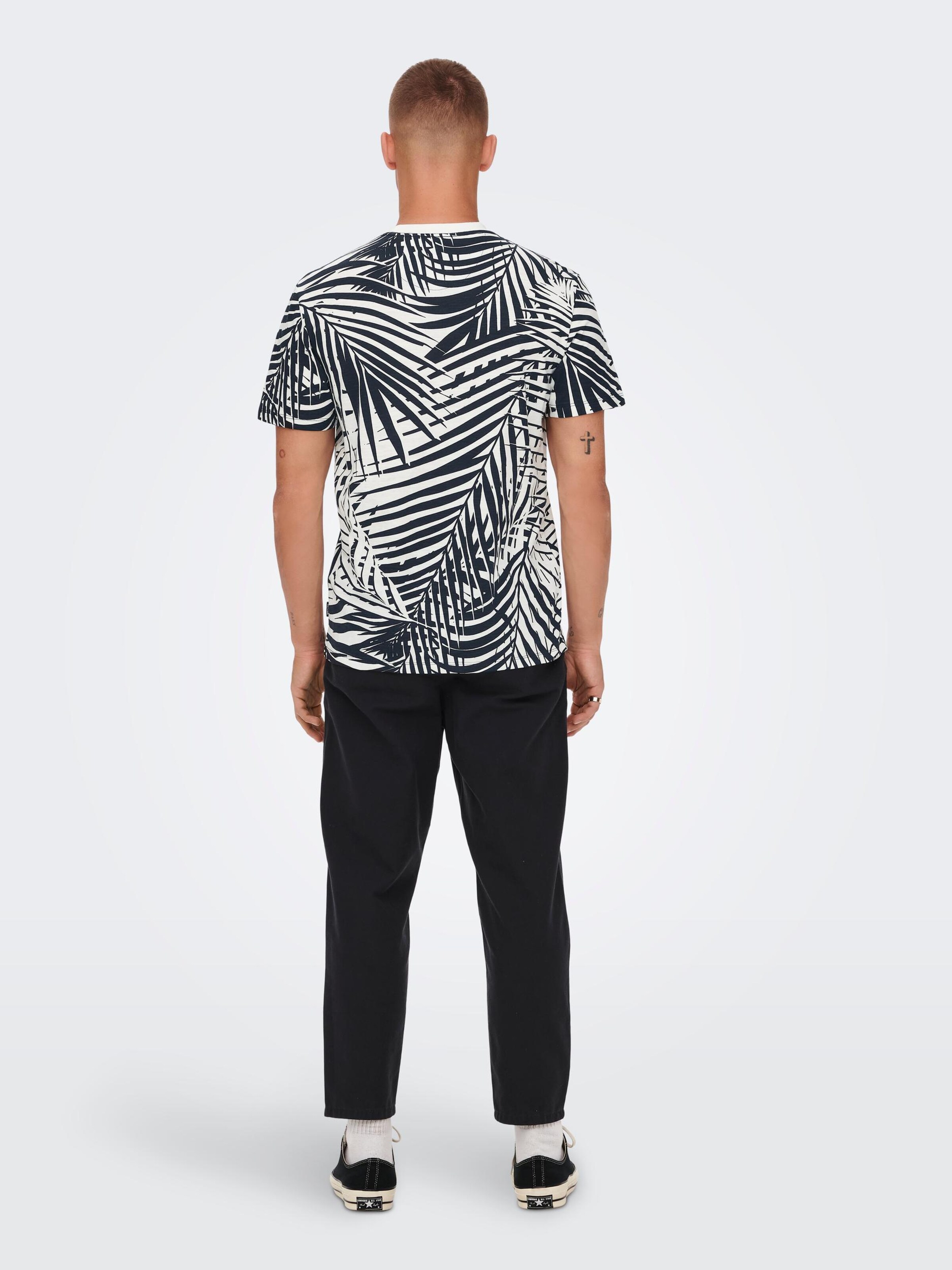 Männer Shirts Only & Sons T-Shirt 'GEORGE' in Navy - PT01050 Männer Shirts Only & Sons T-Shirt 'GEORGE' in Navy - PT01050