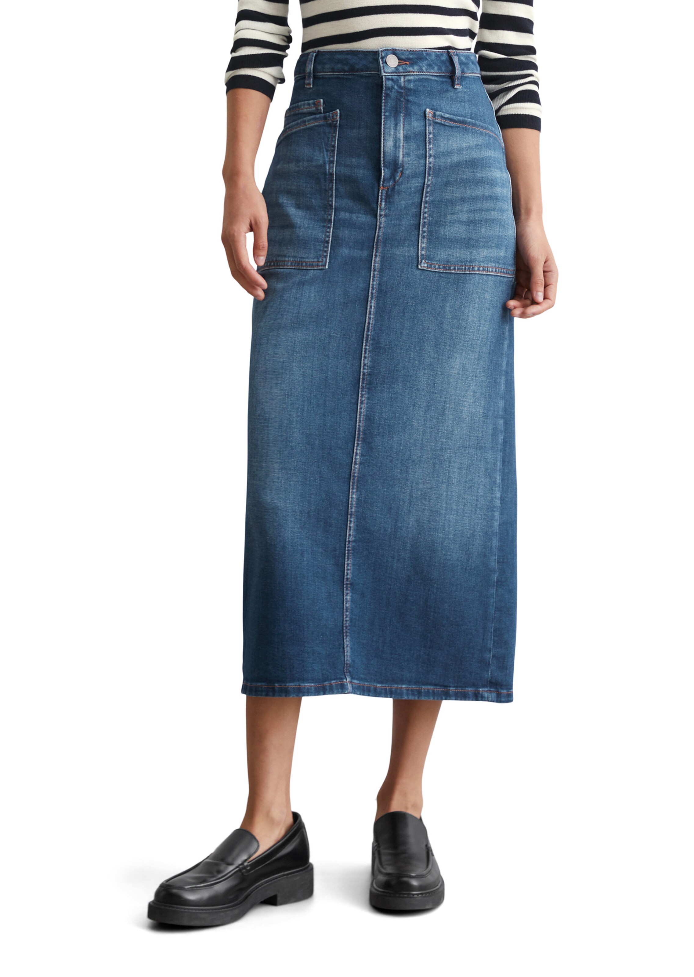 Marc O'Polo Skirt in Blue: front
