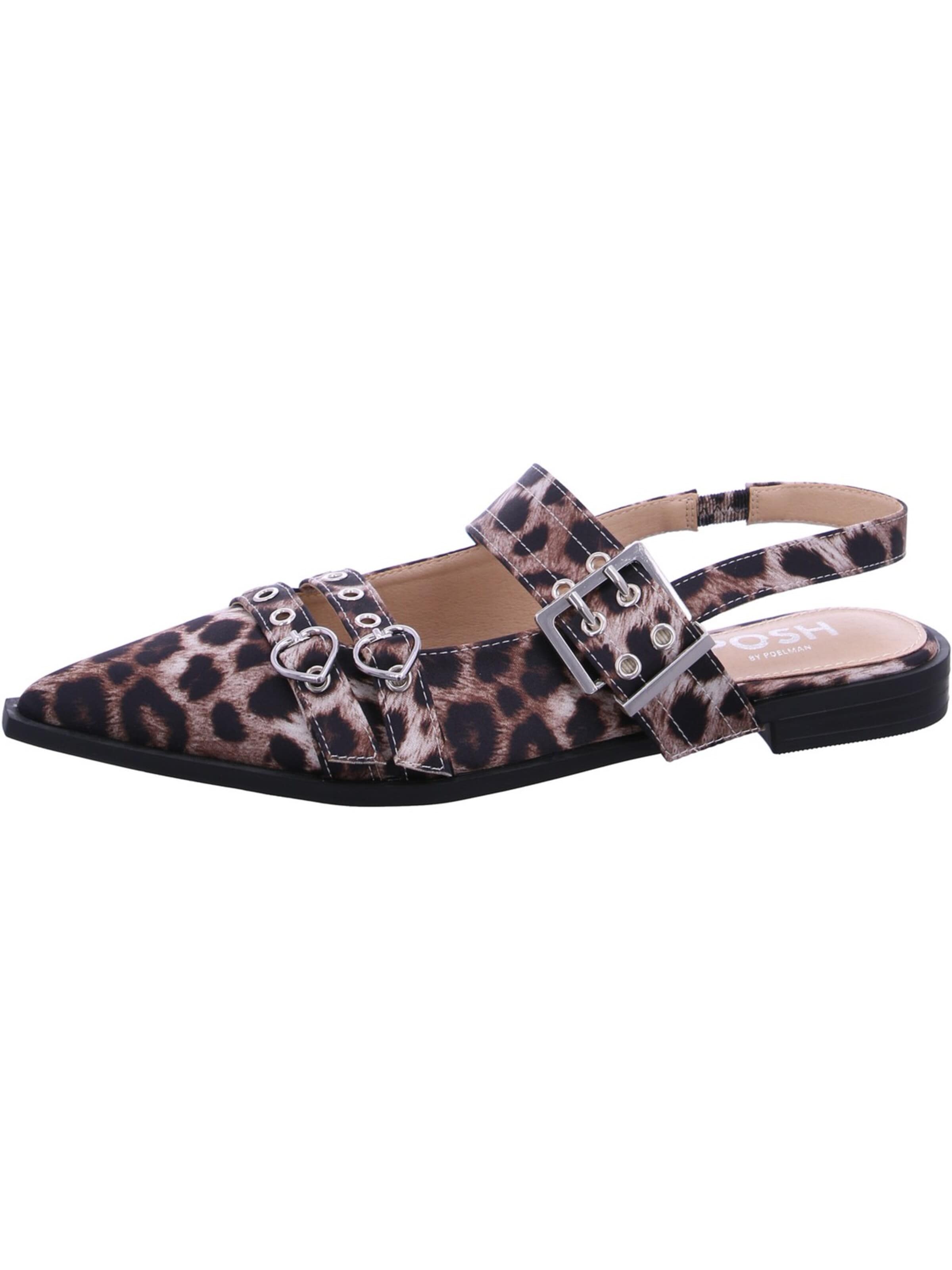 PS Poelman Slingback Pumps in Brown: front