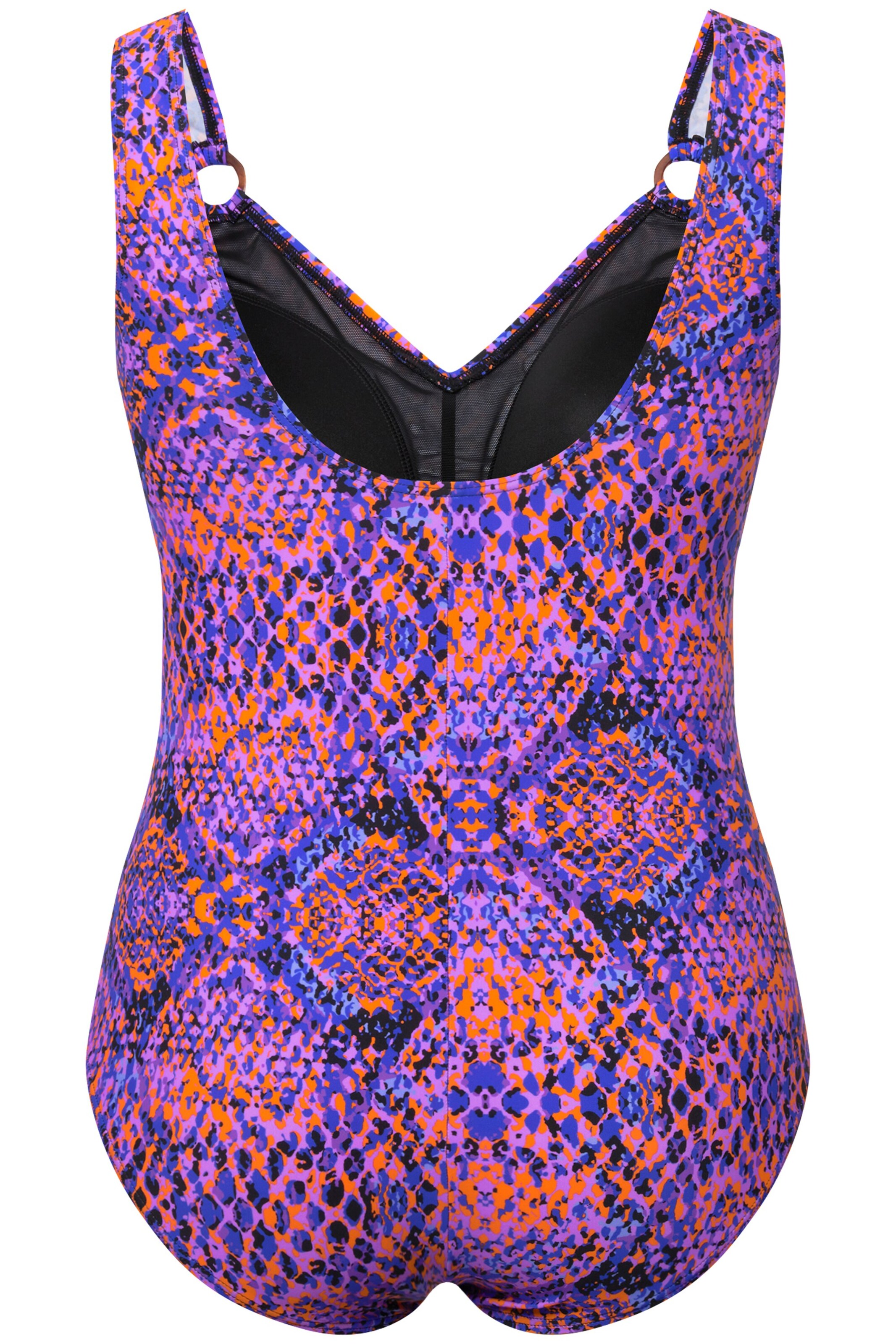 Ulla Popken T-shirt Badpak in Gemengde kleuren