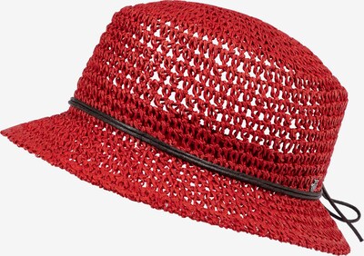 Roeckl Chapeaux ' Cali ' en rouge / noir, Vue avec produit