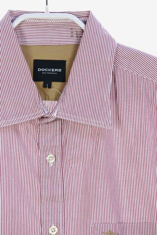 Dockers Button Up Shirt in L in Red