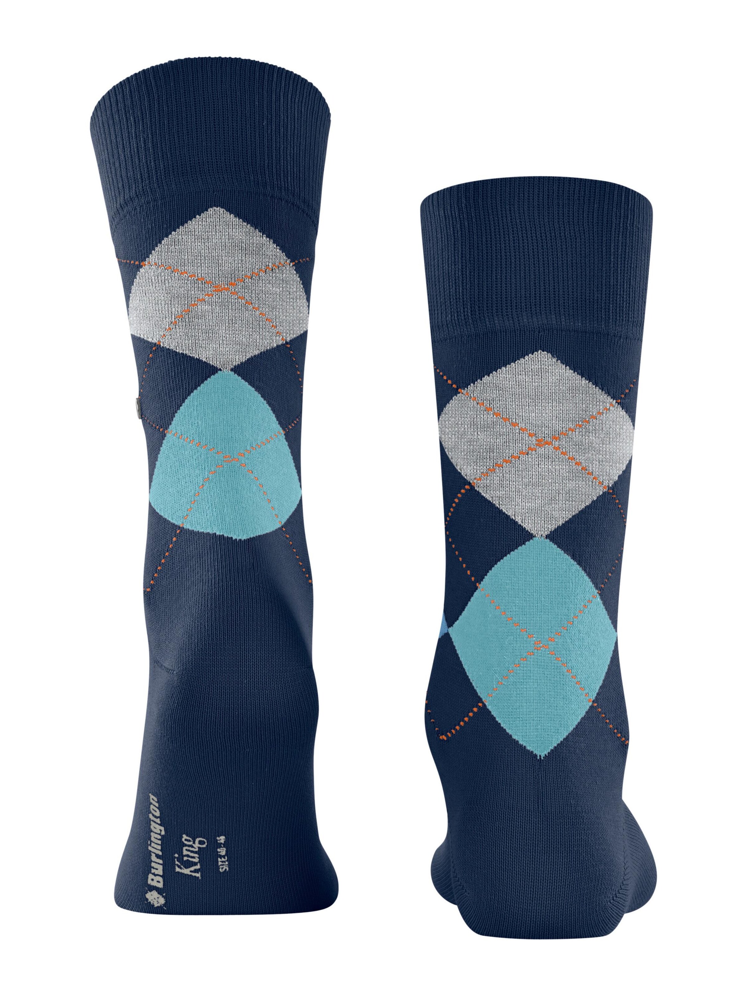 BURLINGTON Socks 'King' in Blue