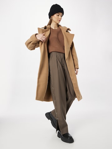 Abercrombie & Fitch Between-Seasons Coat in Brown