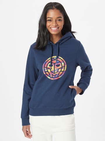 BIDI BADU Athletic Sweatshirt in Blue: front