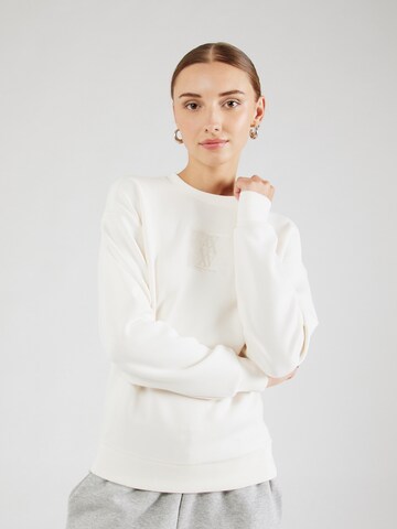 ARMANI EXCHANGE Sweatshirt in White: front
