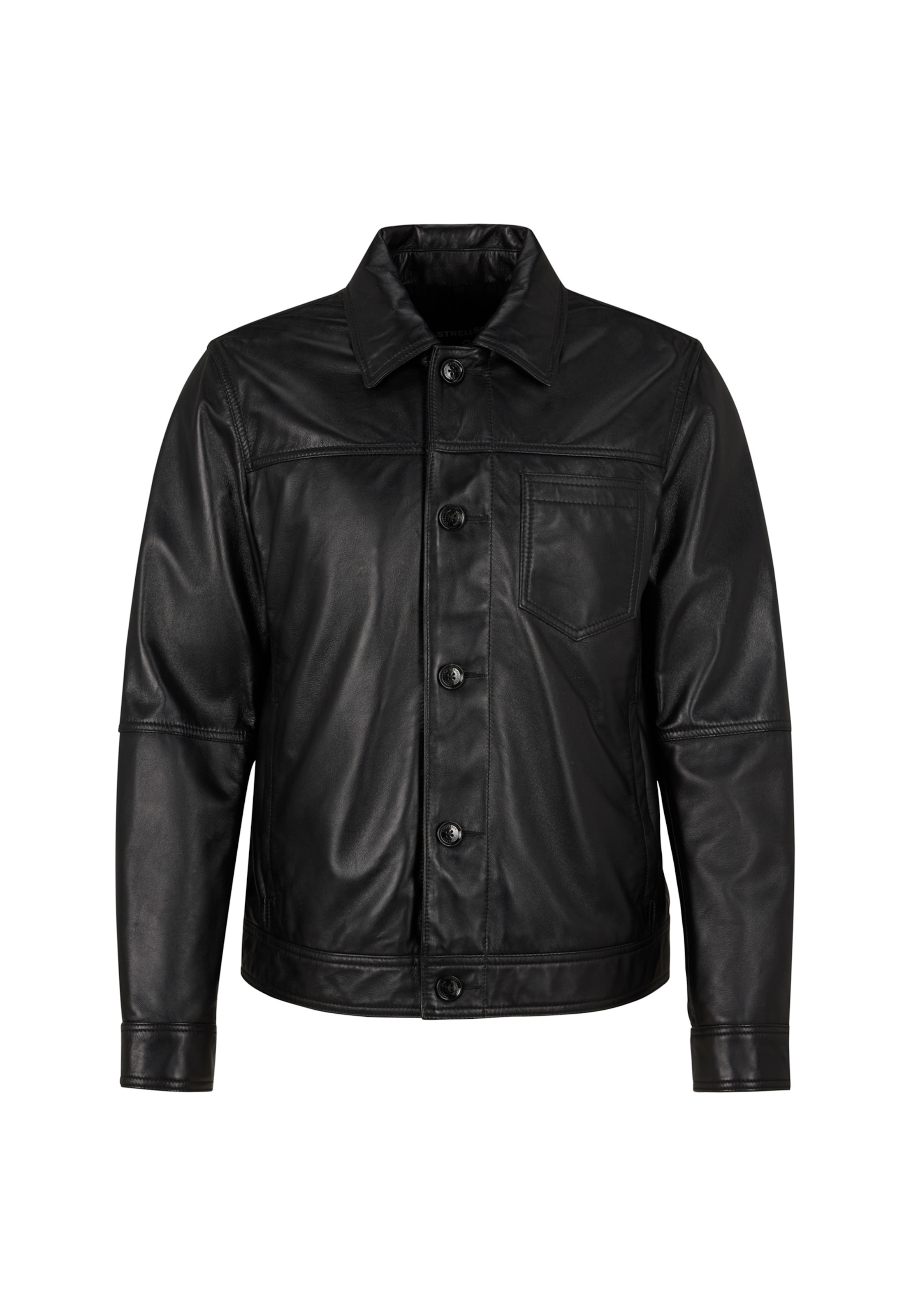STRELLSON Jacke 'Flint' in Schwarz: Vorderseite