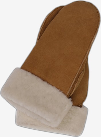 CASH-MERE.CH Rukkaset värissä ruskea: etupuoli