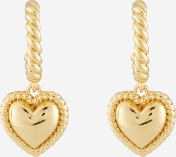 Kate Spade - Pendientes 'HUGGIES' en oro: frente