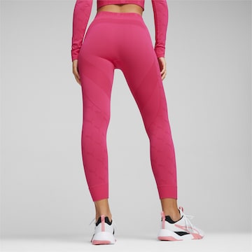PUMA Skinny Sporthose in Pink