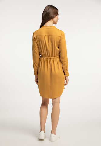 Usha Shirt Dress in Yellow