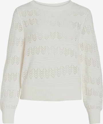 VILA Sweater 'Cattia' in White: front
