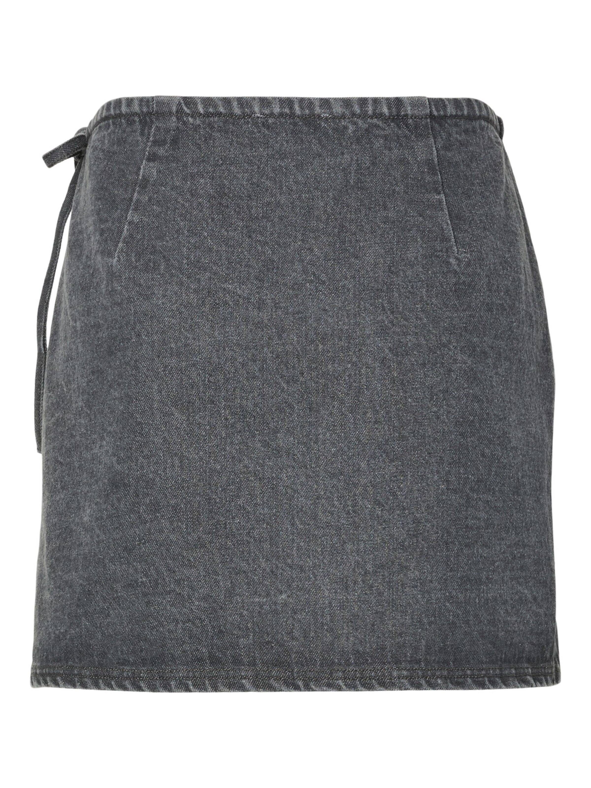 PIECES Nederdel 'PCFLORA' i grå