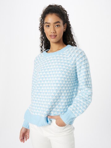 ONLY Sweter 'BOUNCE' w kolorze niebieski: przód