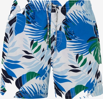 Pepe Jeans Swim Trunks in Blue: front