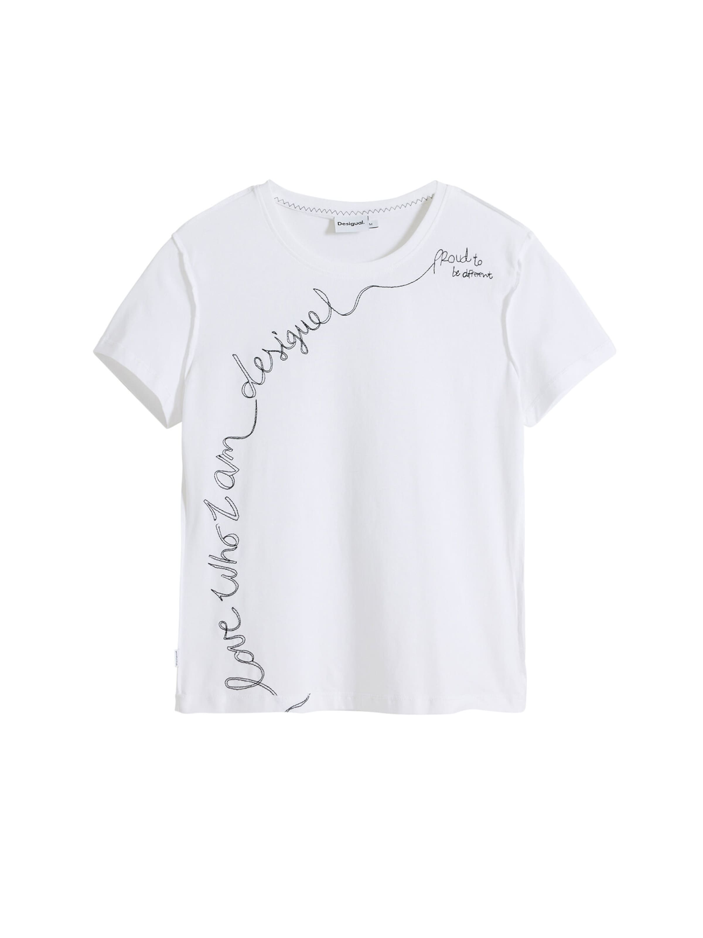 Desigual Футболка в Белый: спереди