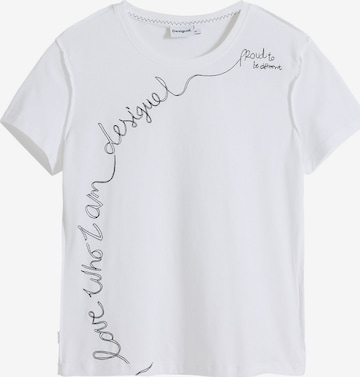 DesigualMajica - bijela boja: prednji dio