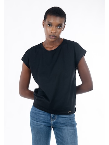 Influencer - Camiseta en negro: frente