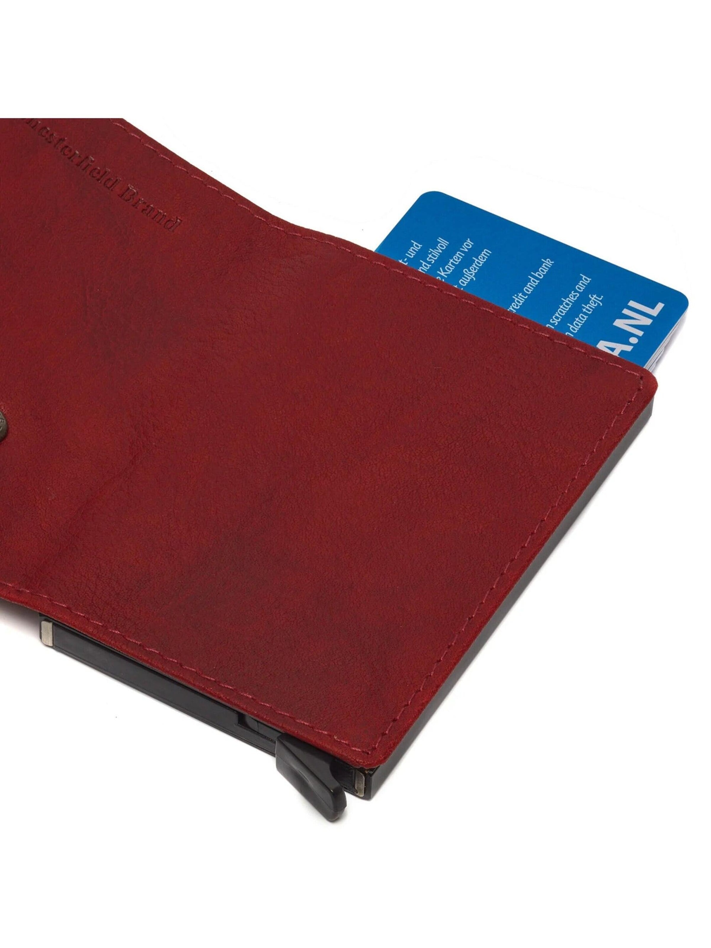 The Chesterfield Brand Portemonnaie 'Portland'‌‌‌‌‌‌‌‌‌ in Rot