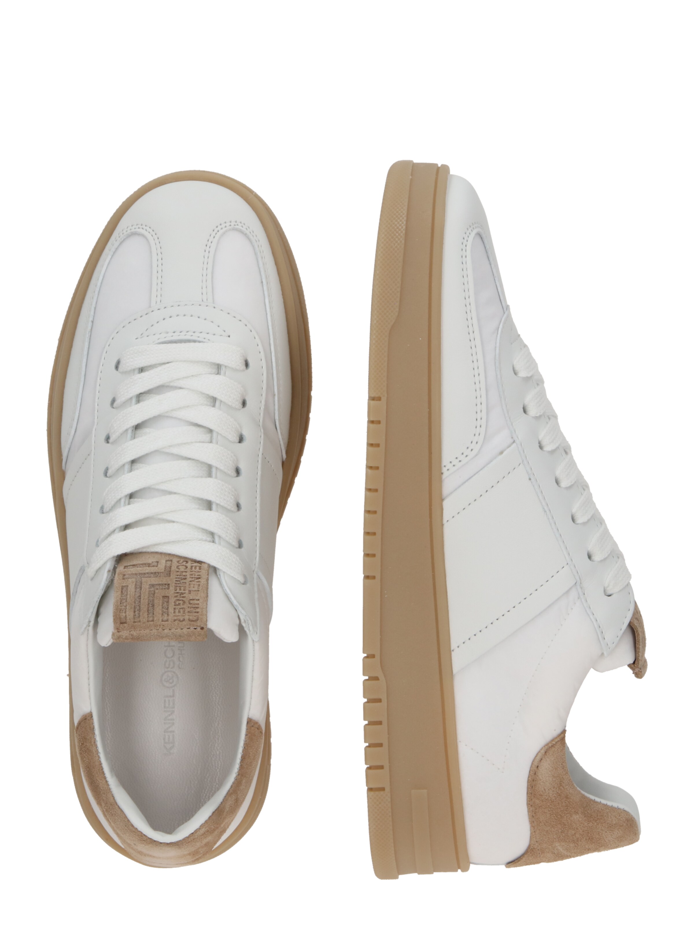 Baskets basses 'Drift' Kennel & Schmenger en blanc