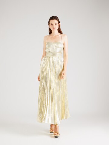 True Decadence Evening dress in Gold: front