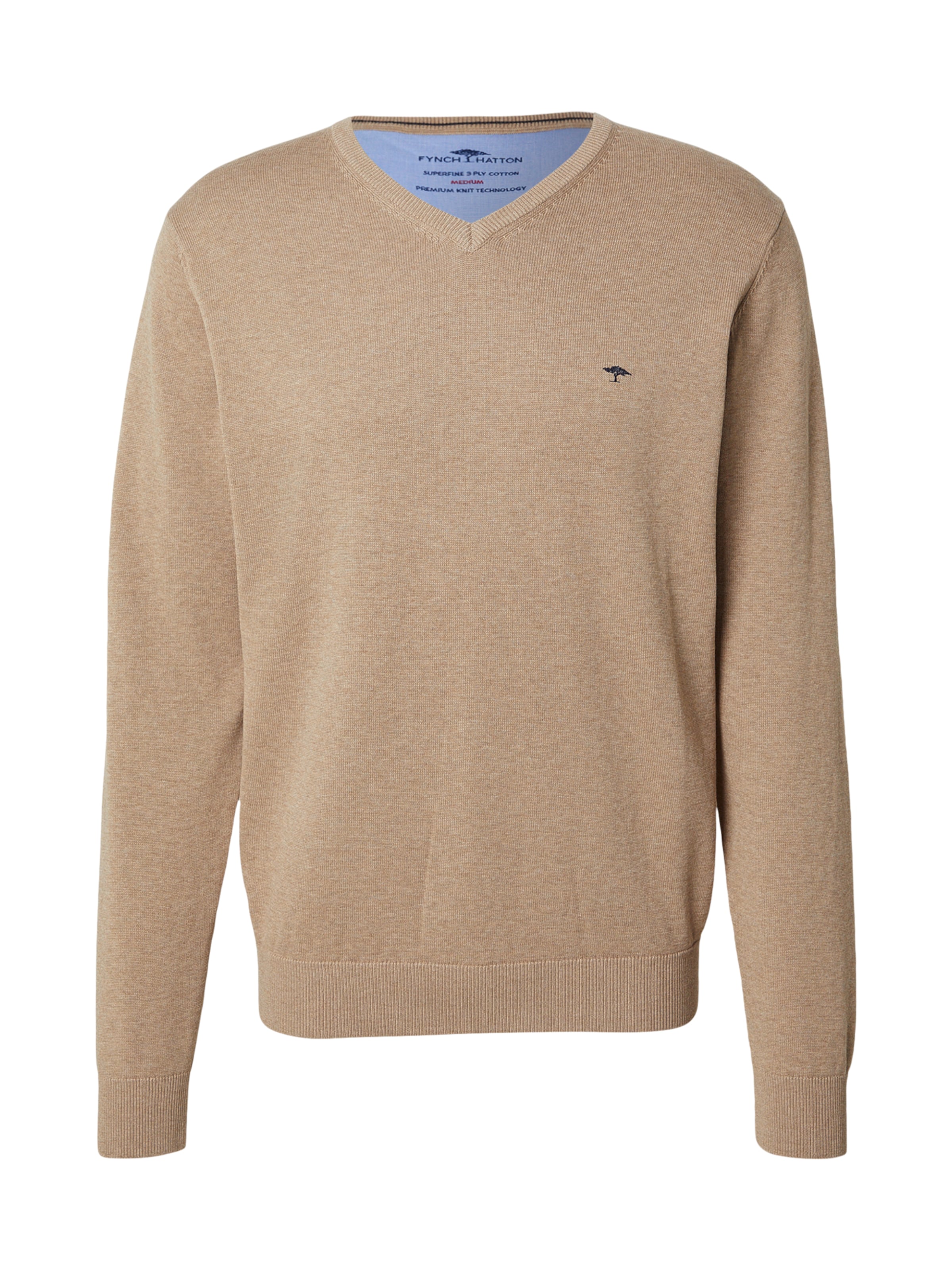 FYNCH-HATTON Свитер в Серый: спереди