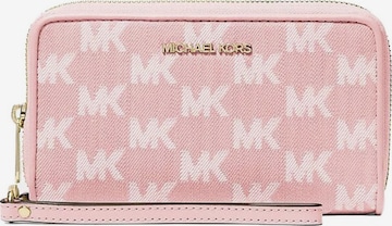 Michael Kors Portemonnaie 'Lg Flat Mf Phn Case' in Pink: Vorderseite