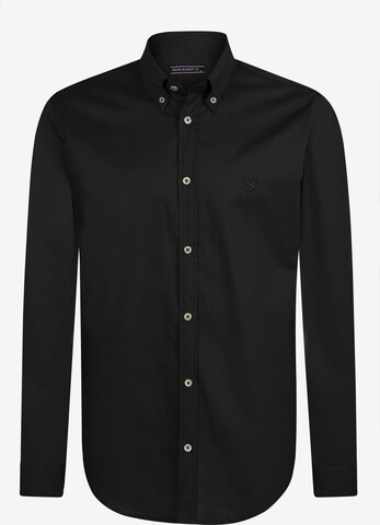 Regular fit Camicia di Felix Hardy in nero: frontale