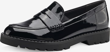 juoda Tamaris Loaferai: priekis