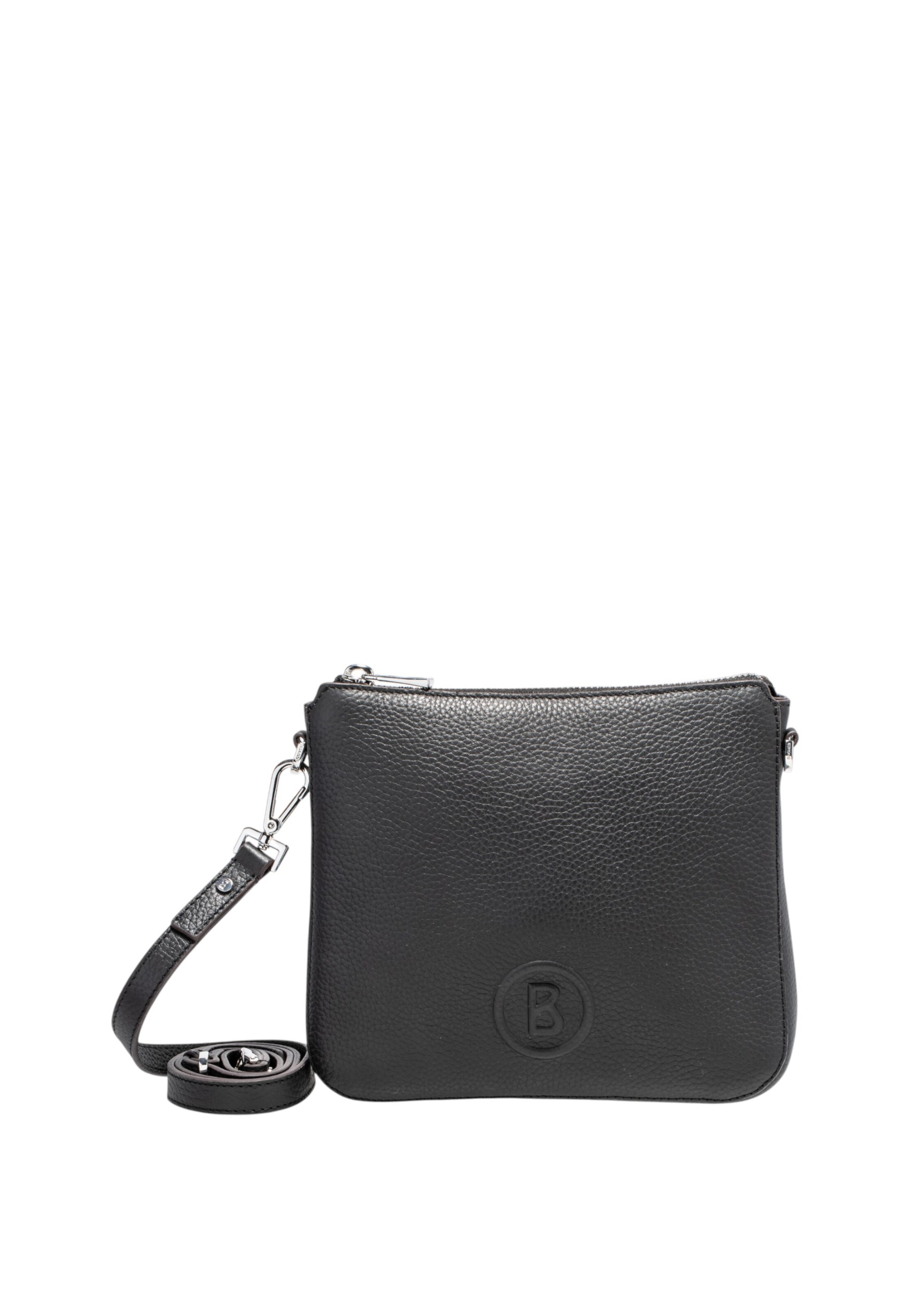 BOGNER Schoudertas 'Bozen Hedwig' in Zwart: voorkant