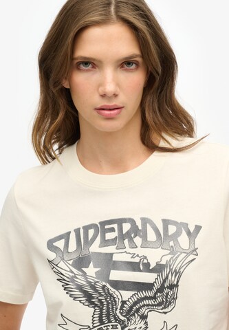 Superdry Shirt 'American Eagle' in Beige