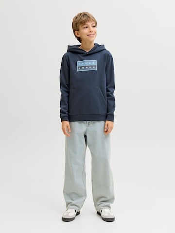 Jack & Jones Junior Sweatshirt 'JCOFusion' in Blau