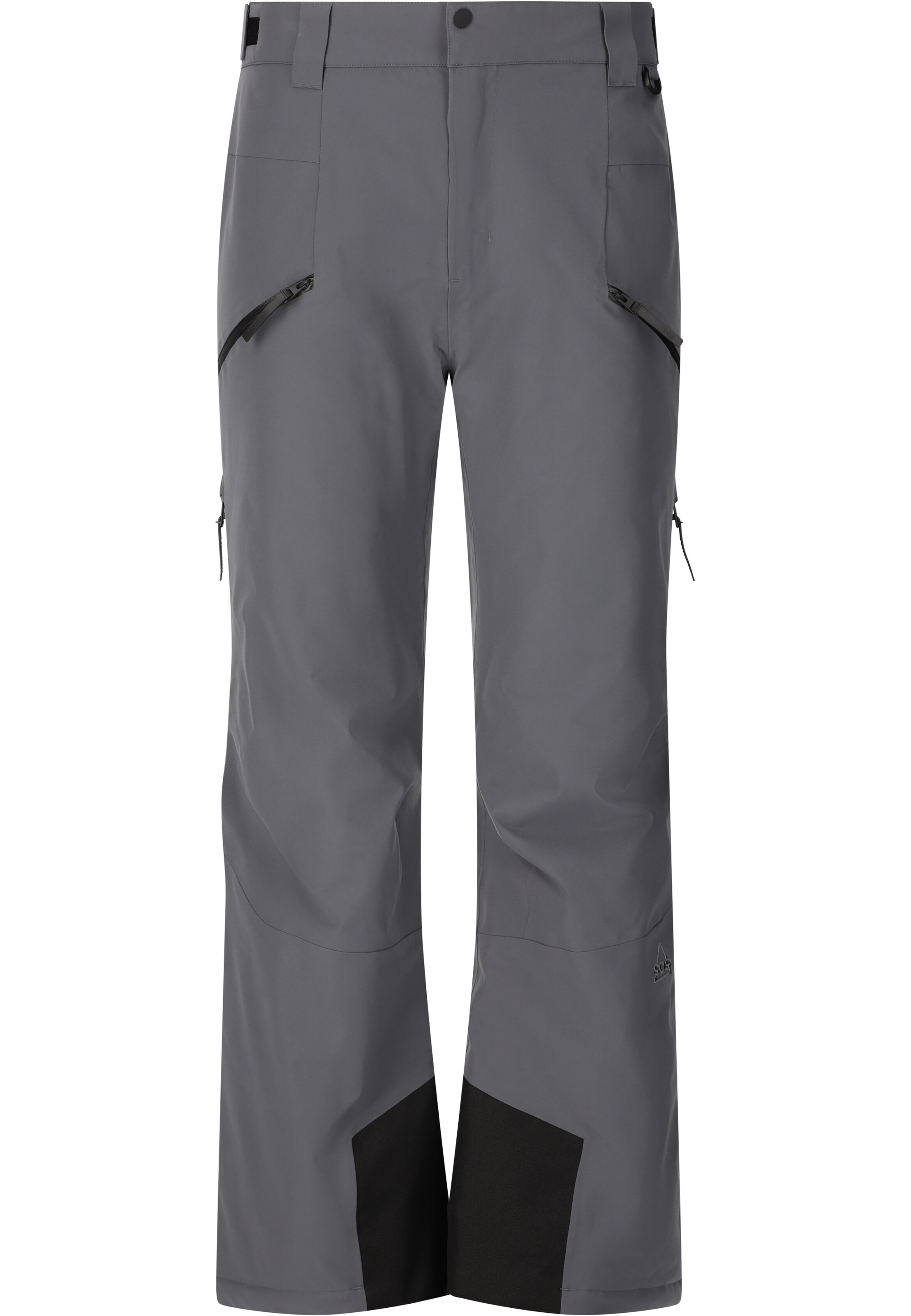 SOS Regular Skihose 'Cosmos' in Grau: Vorderseite