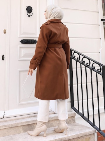 MODAMIHRAM Winterjas in Bruin