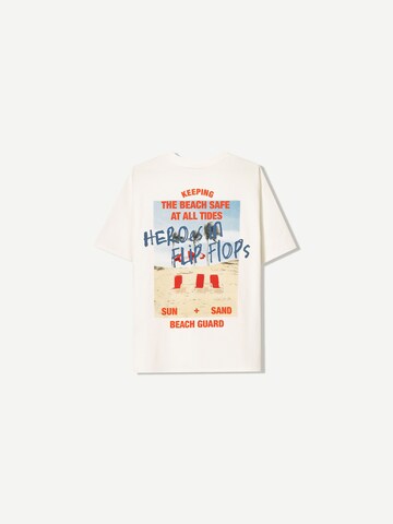 Bershka Shirt in White