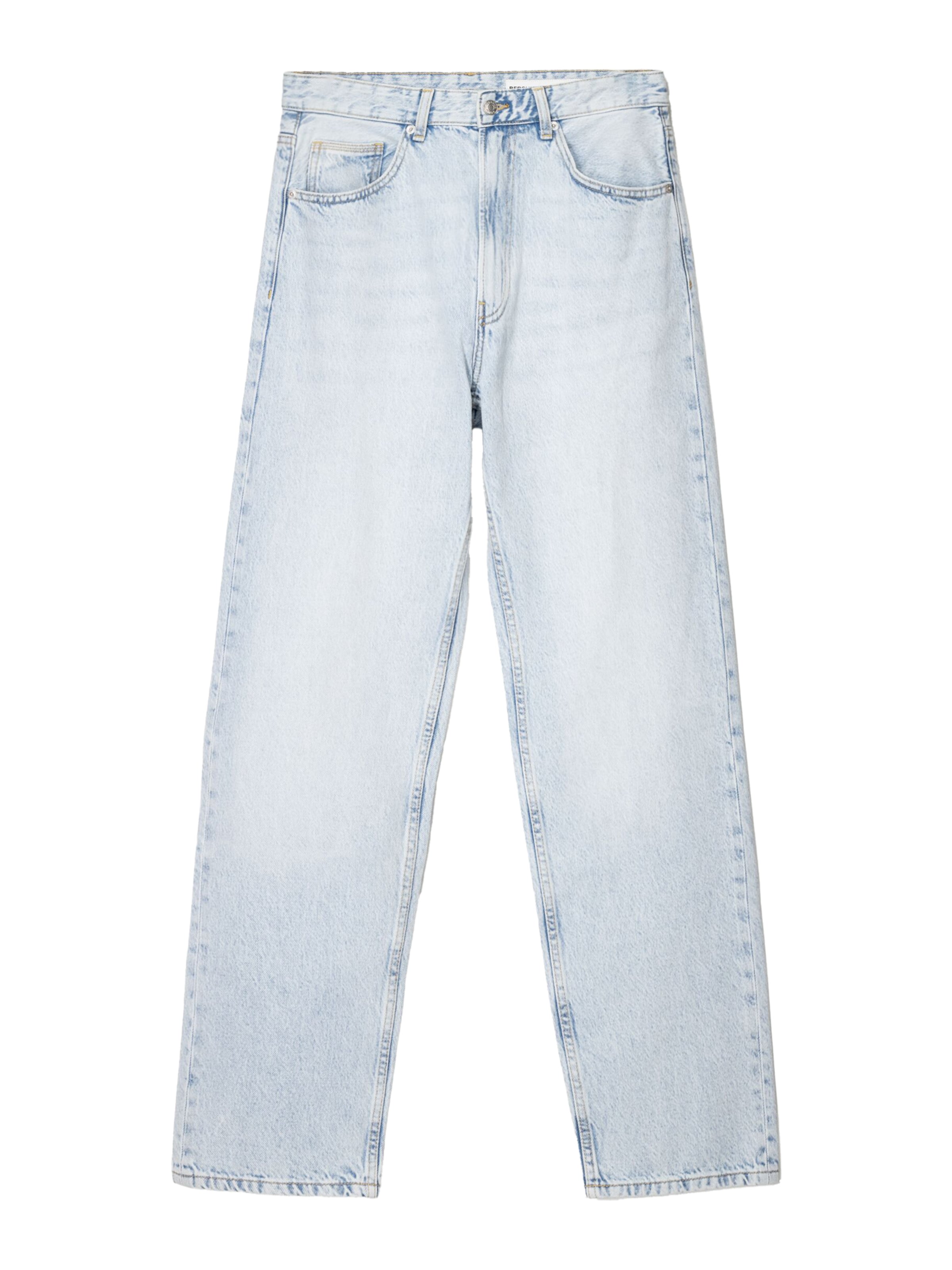 Bershka Regular Jeans '90´S' in Blue: front