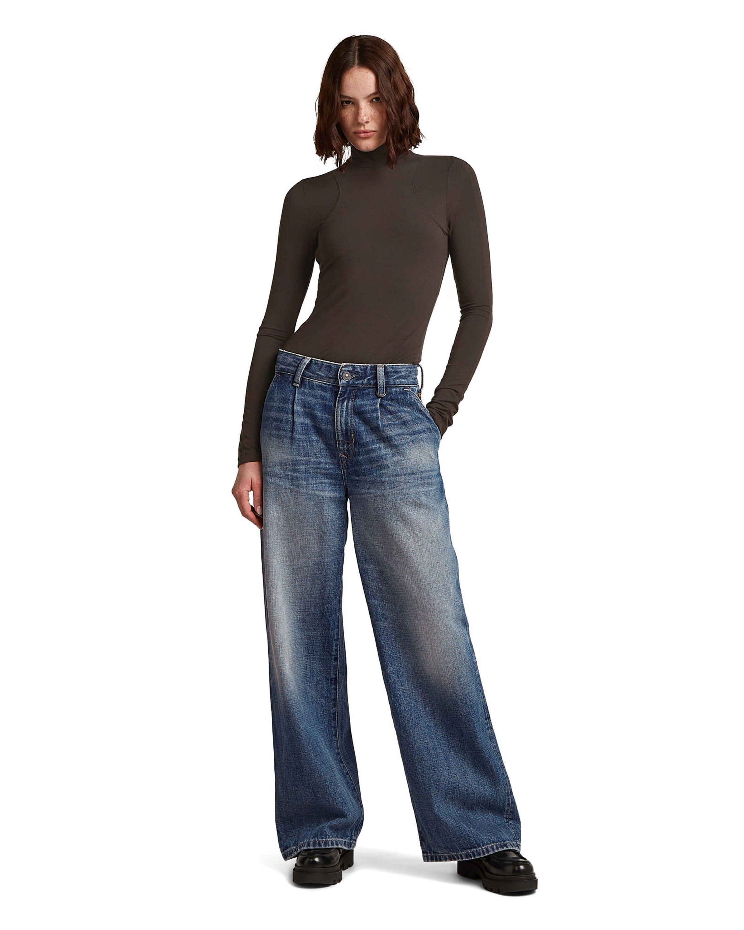 G-STAR Loosefit Jeans in Blauw