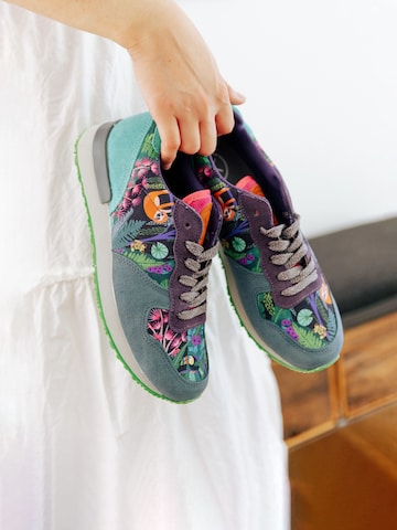 inkkas Sneaker low 'Bahia Jogger - Premium Sneaker | Nachhaltig & Handgefertigt.' in Mischfarben