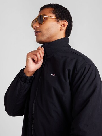 Tommy Jeans - Casaco meia-estação 'ESSENTIAL' em preto