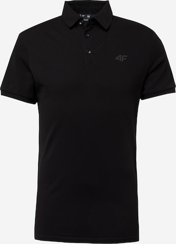 4F Funksjonsskjorte i svart: forside