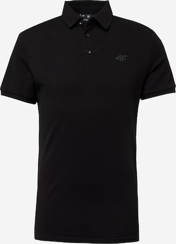 Tricou funcțional de la 4F pe negru: față