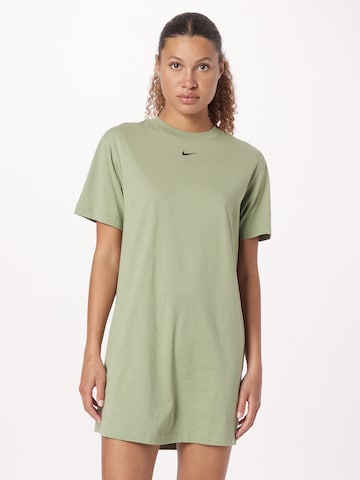 Nike Sportswear - Vestido 'Essential' en verde: frente