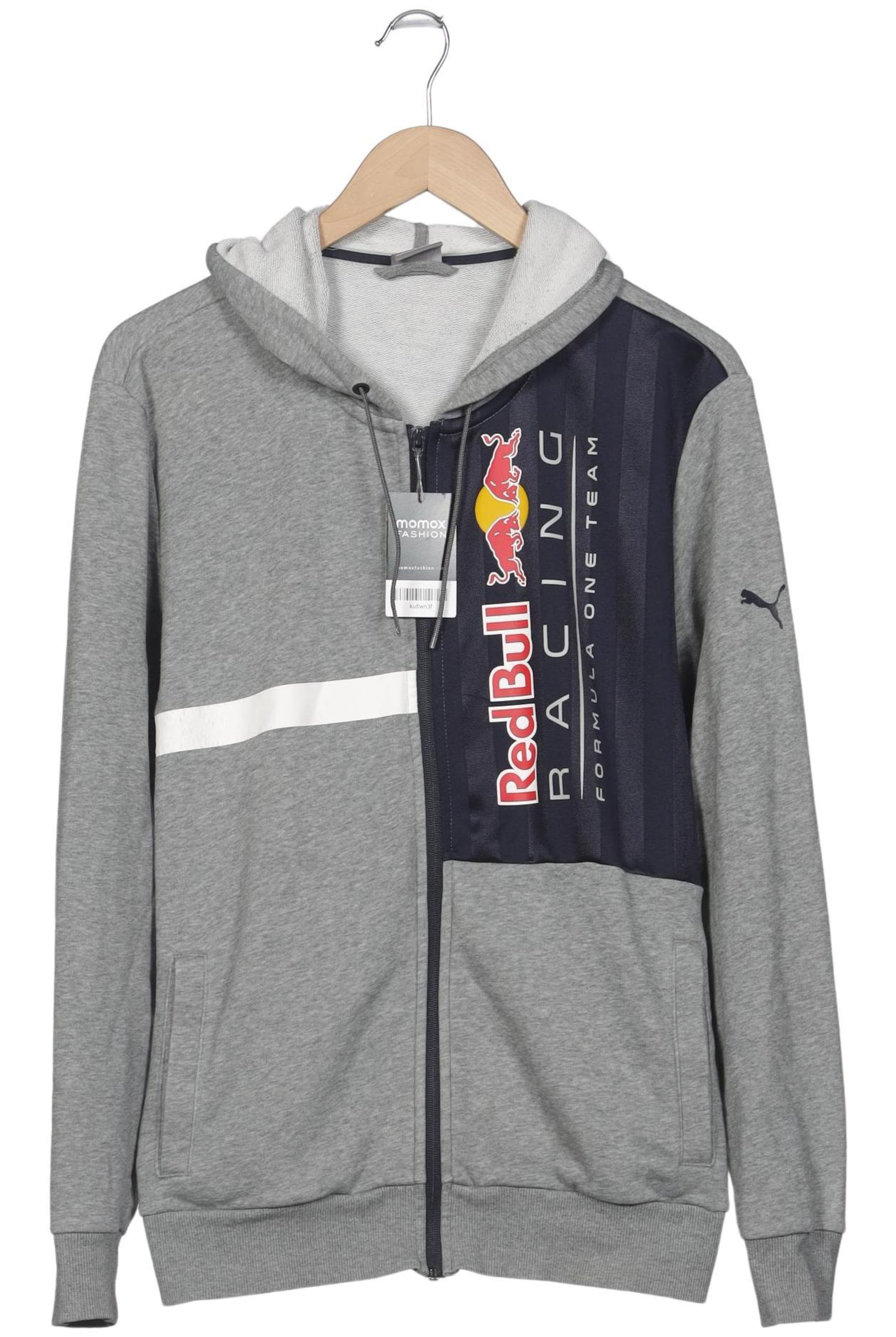 PUMA Kapuzenpullover M in Grau: Vorderseite