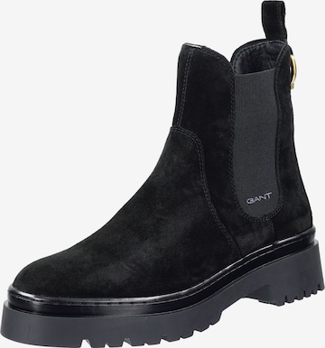 GANT Chelsea boots in Zwart: voorkant