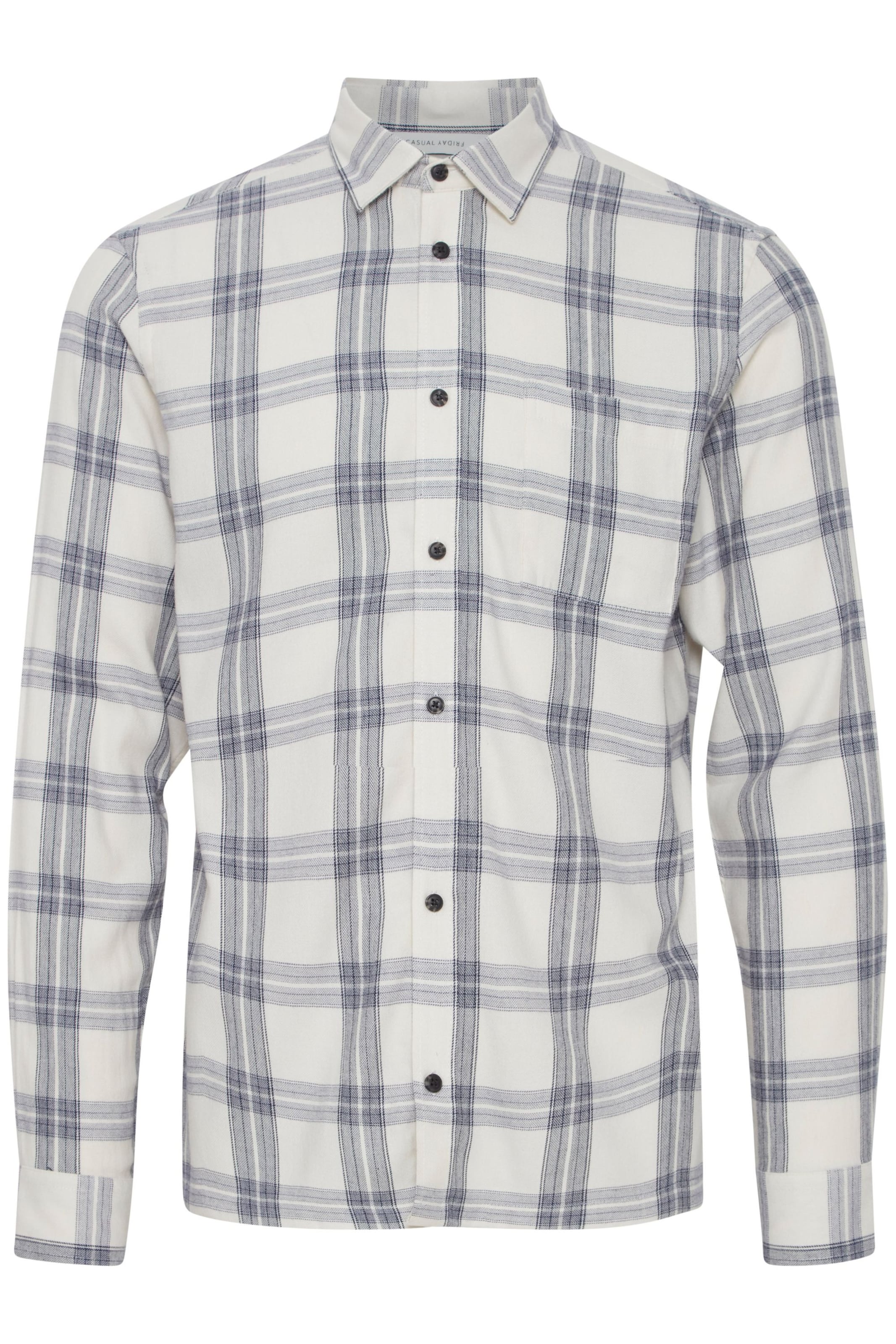Regular fit Camicia 'Anton' di Casual Friday in grigio: frontale