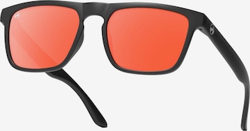 Lunettes de soleil sport 'MowMow Thor Sunglasses - Polarized - Men - Women - Black' Mowmow en orange : devant