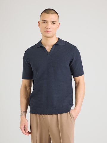 Pull-over 'Kostas' Dstrezzed en bleu : devant